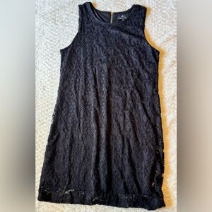 Ronni Nicole Elegant Black Lace Top